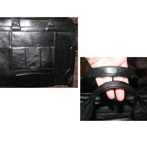 Tumi Alpha Napa 17" Deluxe Expandable Wheeled Travel Weekender Carry On - Picture 8 of 10